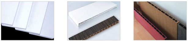 PVC wood plastic board