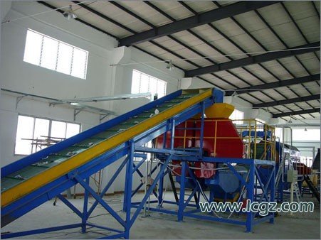 PET crusher cleaning production line 