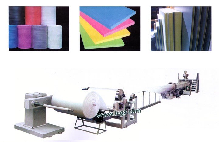 EPS foamed sheet production line