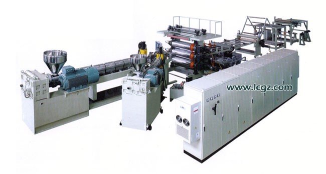 PET single layer, multi-layer co-extrusion production line